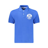 North Sails Blue Cotton Men Polo Shirt -   -  North Sails.